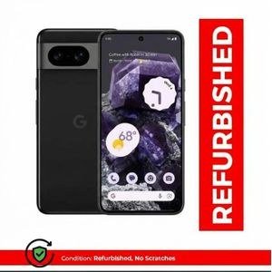 REFURBISHED Google Pixel 8 STORAGE Cell Phone with (REFURBISHED)- Black