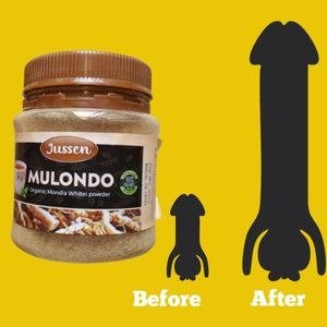 Jussen Mulondo-Labelled Powder Jar
