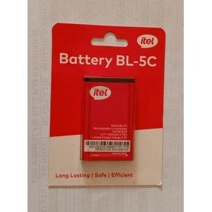 Itel BL-5C Battery For Small Button Phones Red