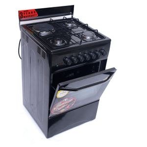 Blueflame 50 x 3 Gas + 1 Electric Plate Cooker With Electric Oven C5031E-B ( Made in Turkey ) - Black.