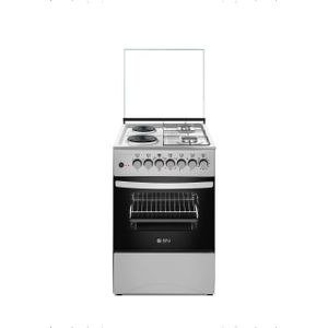 SPJ 50 X 2 Gas Burner + 2 Electric Plate Cooker With Electric Oven ? ? Made In Turkey (3YRS WRNTY)