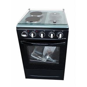 All star Standing Gas Cooker with 2 Hot plate and Electric Oven