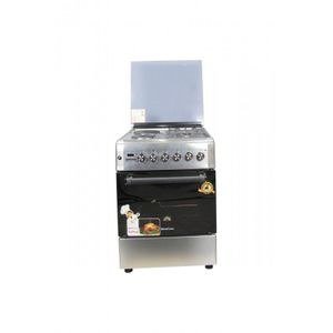 Blueflame X Diamond Series Cooker D6022ERF 2 Gas Burners and 2 Electric Plates With Electric Oven - Silver (3YR WRNTY)