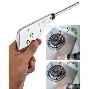 Gas Stove Lighter – Silver Colour