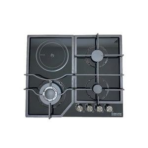 Globalstar GS-4G60 3gas 1 Electric Plate Cook Top-Black