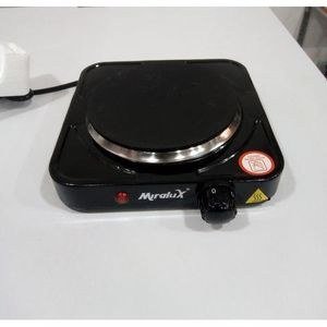 Quality Electric Single Solid Hotplate-Black