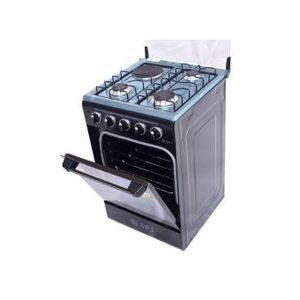 SPJ 50x50cm 3 Gas Burner + 1 Electric Plate Cooker With Gas Oven – multicolor