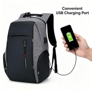 Men Bags Backpacks School Bags Laptop Bags Bookbags Satchel - Black