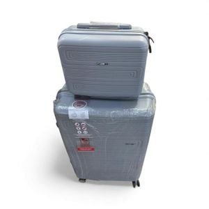 Large Travel Suitcase with Beauty Case
