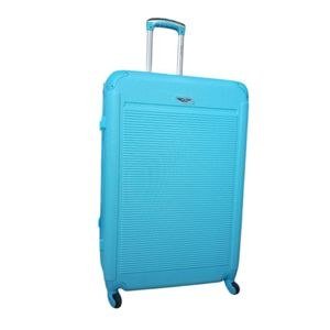Good Partner A Big Size Suitcase Sky Blue In Colour 4 Wheels Water Proof It Is Light
