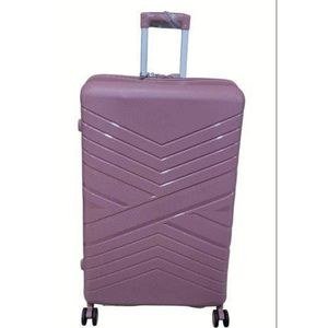 A Vintage Big Size Travelling Suitcase It's Strong It Has Hard Body It Has Multiple Colours . Purple