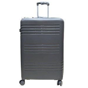 New Design Best-Selling PP & ABS Rolling Suitcase – & Stylish Travel Companion. Grey.