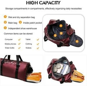 Travel Gym Bag - Red