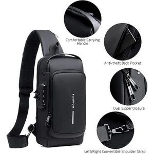 Anti-Theft crossbody bag