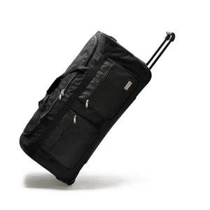 40L wheeled travel suitcase Sports Travel Duffle Bag with Shoes Compartment & Wet Pocket for Men Women Sports Tote Luggage Bag Lightweight – Multicolor