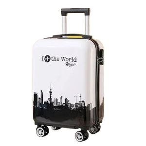 Water Repellant Beatiful Painting Suitcase With Good Material