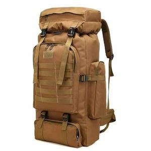 Very Large Backpack For Outdoor Camping Hiking Trekking Hunting Vacation Touring With Many Side Pockets- Multicolours