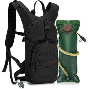 Tactel Lightweight Water Bag Hydration Pack, Hiking Backpack with Water Bladder for Men Women, Hydration Pack for Cycling, Running, Hunting