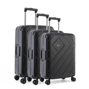 3 Piece Of 20/24/ PP Suitcases Wheel Rolling Luggage Spinner password Travel Bag Cabin Trolley Unbreakable Luggage Fashion Bags- Multicolor