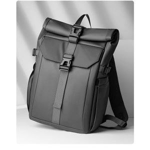 Men's Backpack, Outdoor Travel Backpack, Commuter Computer Backpack - Dark Grey