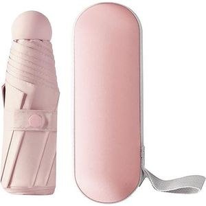 Mini Small Compact Anti-UV Parasol Umbrella Sun Protection and Rain Protection