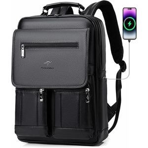 Genetic Business Mens School Backpack Laptop Travel Bag