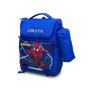 Omaya Spider-Man 2-Piece School Backpack & Pencil Pouch Set – Royal Blue