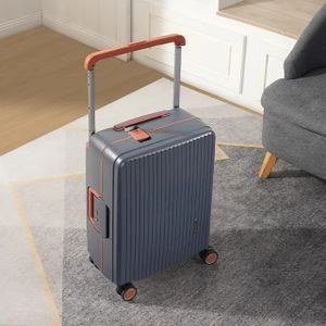Stylish Wide Pull Rod PC Suitecase Unisex Travel Valise