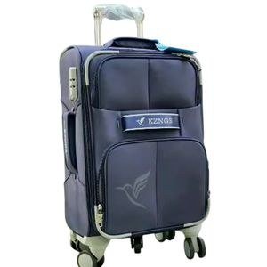 KZG Luggage Suitcase-Blue
