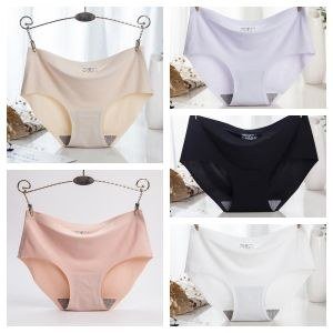 Berrykey 5Pcs Women Sport Panties Ladies Underpants Female Lingerie Multi-Color