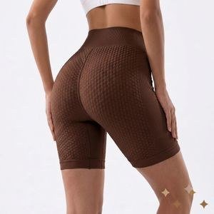 Women's Plain Bikers - Coffee Brown