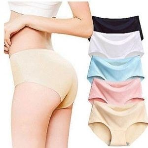 6pcs Of Seamless Ladies Panties Ice - Multicolor