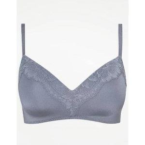 Asda George Women's T-Shirt Bra - Grey from UK