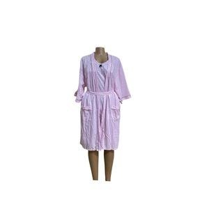 Pink dotted Ladies night dress