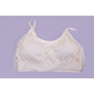 George Women'S Lace Bralette Lightly Padded & Removable .