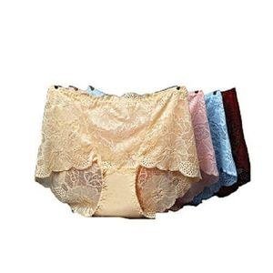 6 Pack Of Lace Panties Ladies Knickers - Multicolor..