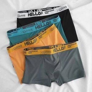 Berrykey 4Pcs Men's Underwear Stretch Boxer Briefs