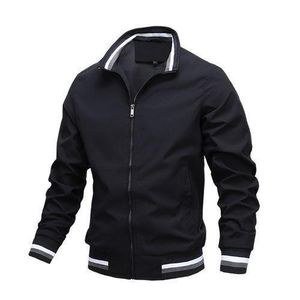 Berrykey Mens Trench Coat Lightweight Jackets Windbreak Blazers - Black