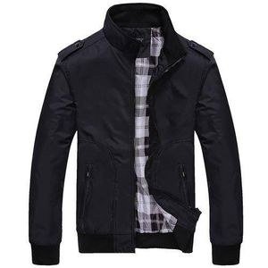 Berrykey Mens Thick Bomber Jackets Autumn Winter Trench Coats