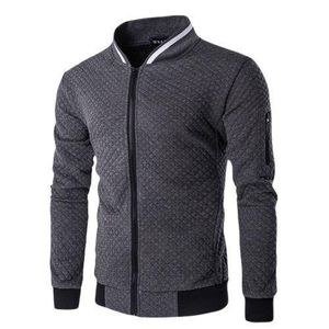Berrykey Men's Casual Lightweight Jacket - Dark Gray