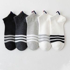 Berrykey 5 Pairs Of Men's Spring Autumn Casual Socks