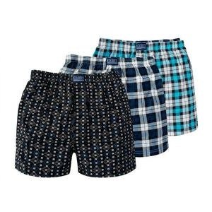 3 Pack Of Men’s Checked Boxers/Underwear -MultiColor