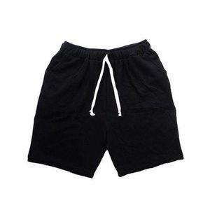 Summer trendy casual men's shorts tie rope