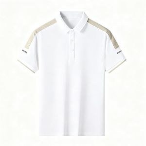 Men’s Short Sleeve Polo Shirt-White