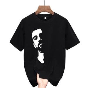 Short Sleeve T-shirt Men New Summer Pure Clothing Trend Loose Ruffian T-shirt