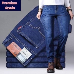 Berrykey Men's Heavyweight Denim Slim Fit Casual Wear Jeans - Blue