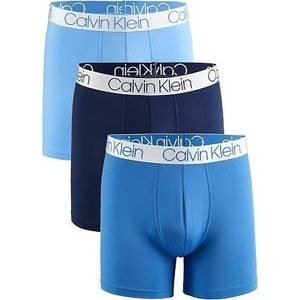 Men's 3-Pack Performance Boxer Briefs, Spandex Blend Underwear, Tag Free, Ultra Soft
