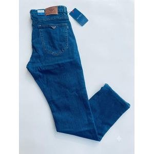 Classic Straight Fit Denim Trouser - Blue
