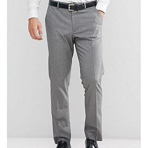 Mens Gentle Office Designer Trousers - light Grey