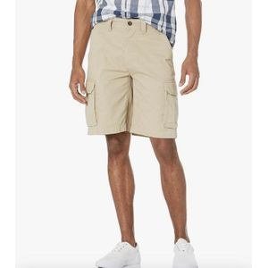 Amazon Essentials Mens Cargo Shorts Size 36 Khaki Brown